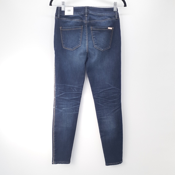 WHITE HOUSE BLACK MARKET Embelished Tuxedo Jeans - Picture 5 of 16